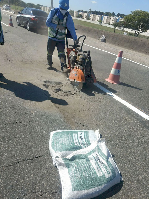 Asfalto Frio para pavimentação