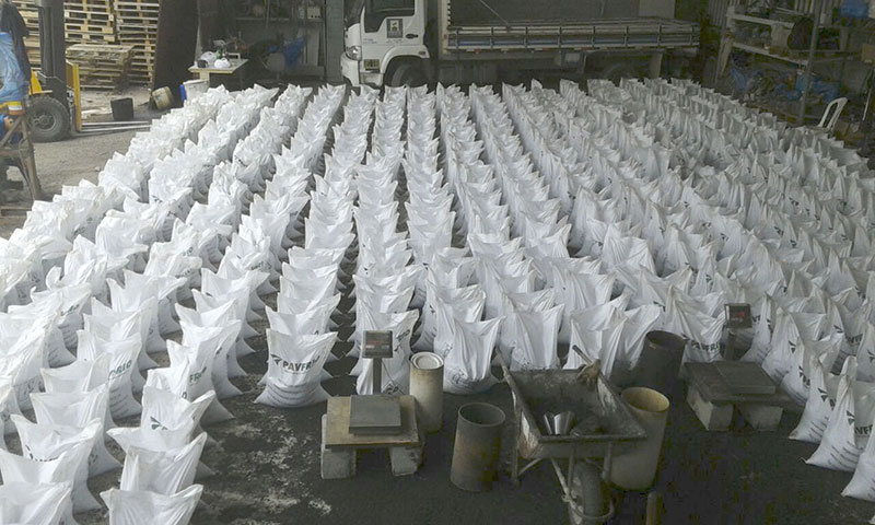 Fábrica de asfalto Frio